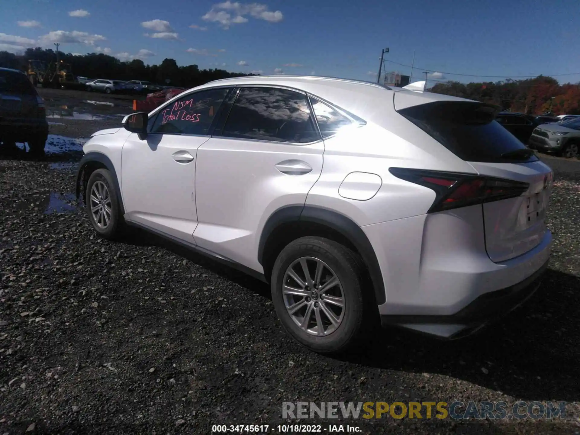 3 Photograph of a damaged car JTJBARBZ1K2211881 LEXUS NX 2019