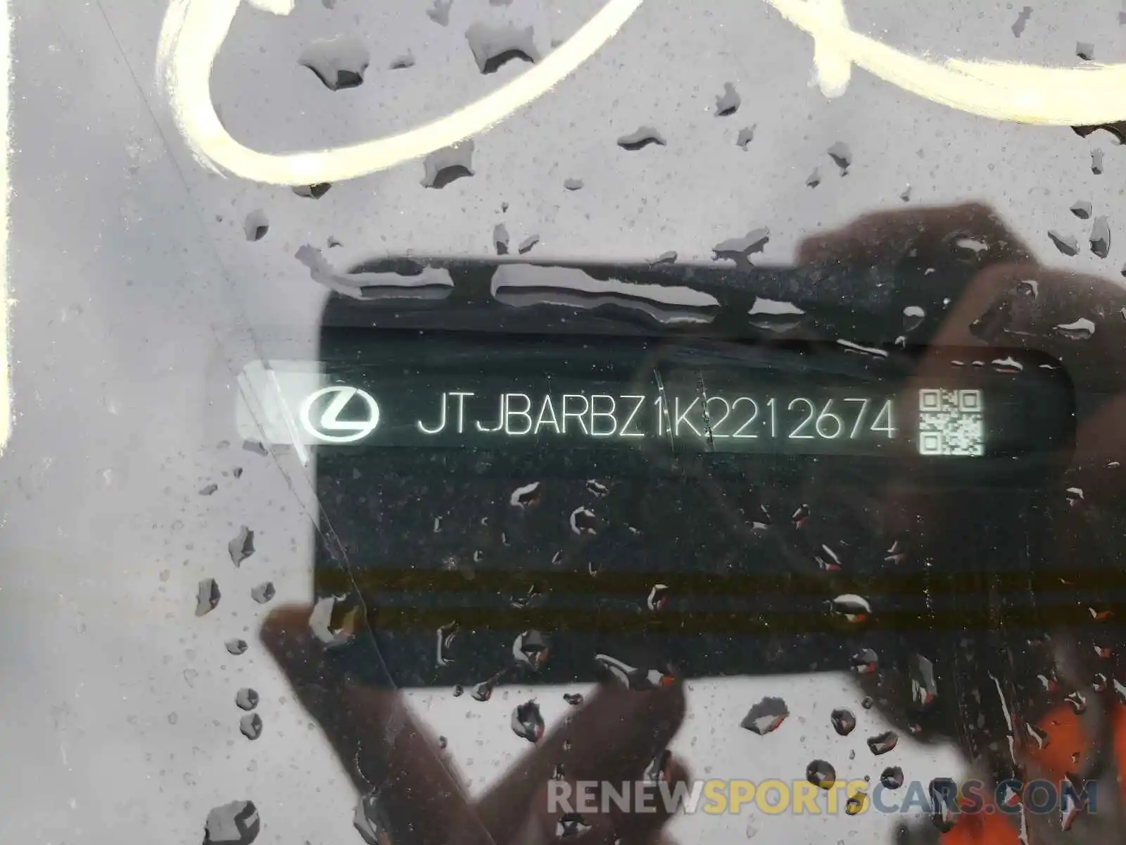 10 Photograph of a damaged car JTJBARBZ1K2212674 LEXUS NX 2019