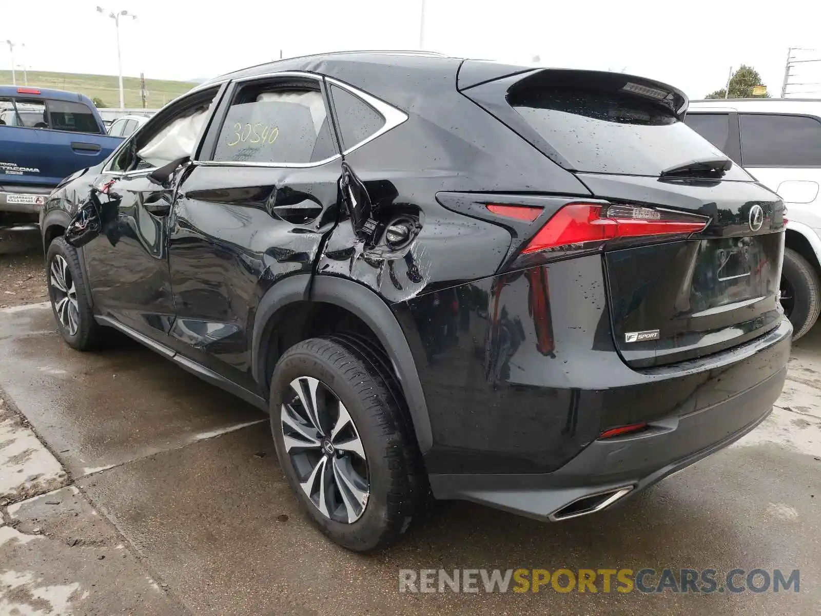 3 Фотография поврежденного автомобиля JTJBARBZ1K2212674 LEXUS NX 2019