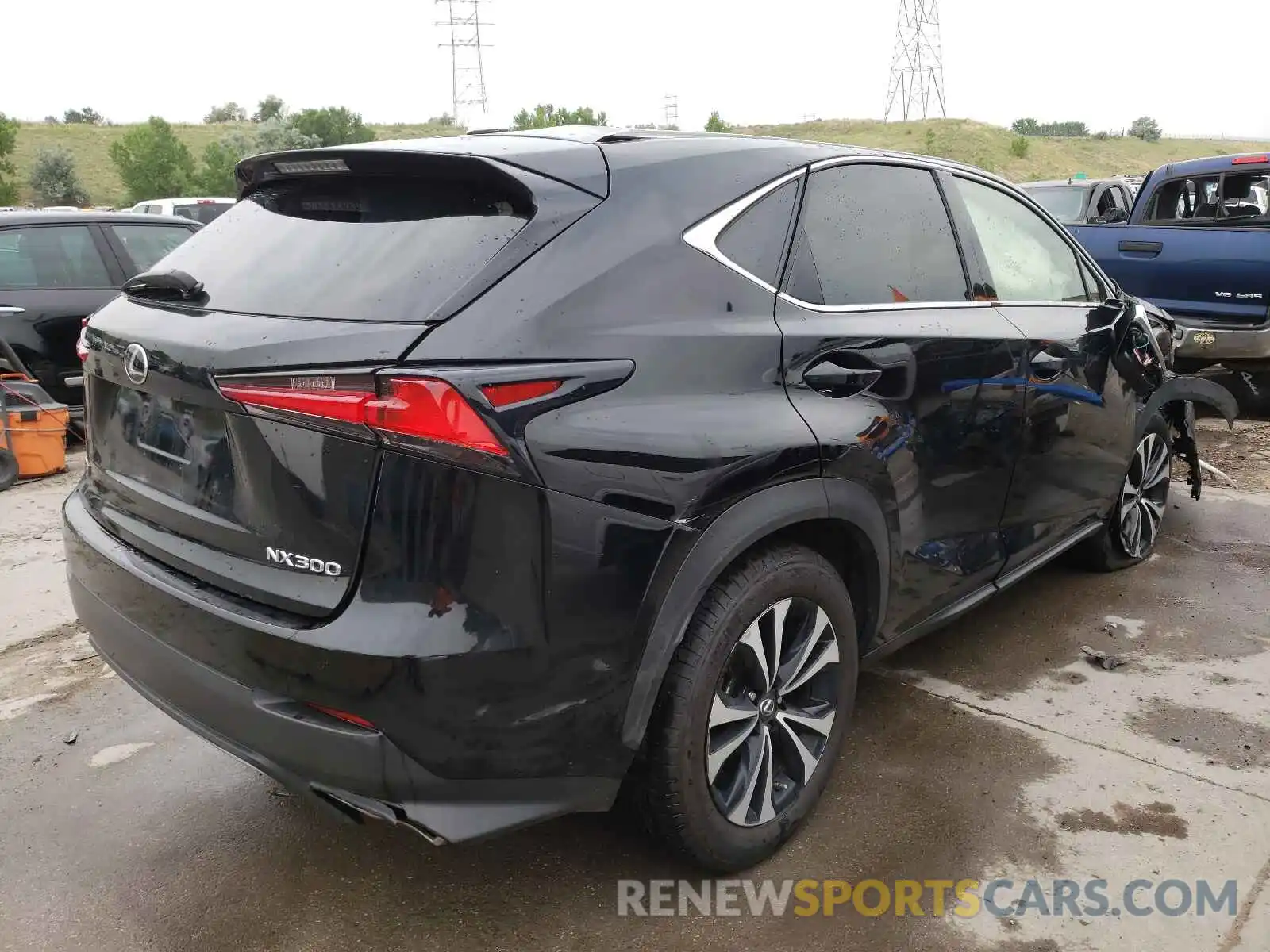 4 Фотография поврежденного автомобиля JTJBARBZ1K2212674 LEXUS NX 2019