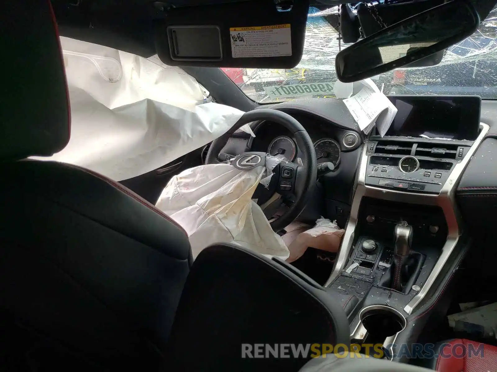 9 Photograph of a damaged car JTJBARBZ1K2212674 LEXUS NX 2019