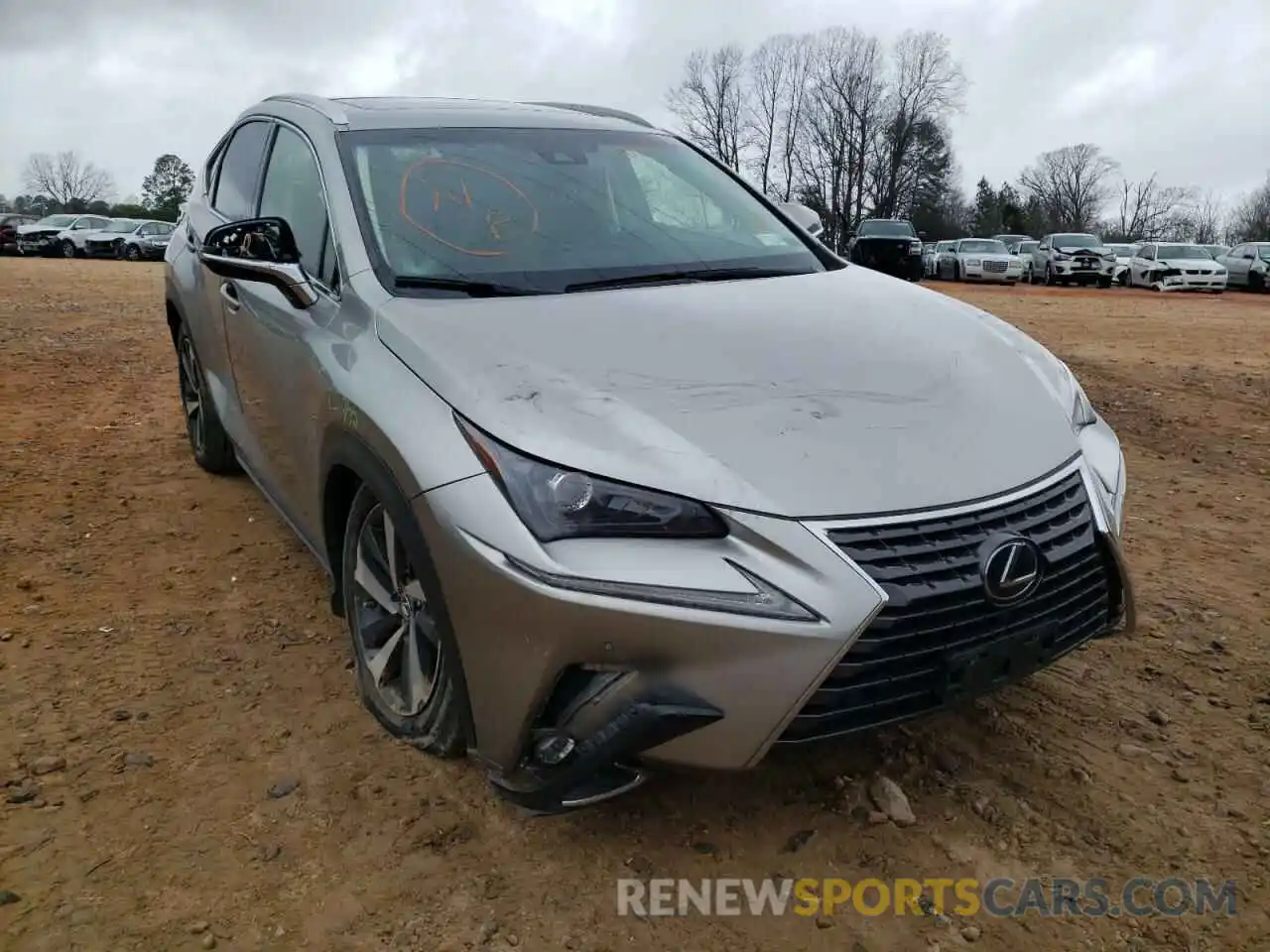 1 Photograph of a damaged car JTJBARBZ1K2214411 LEXUS NX 2019