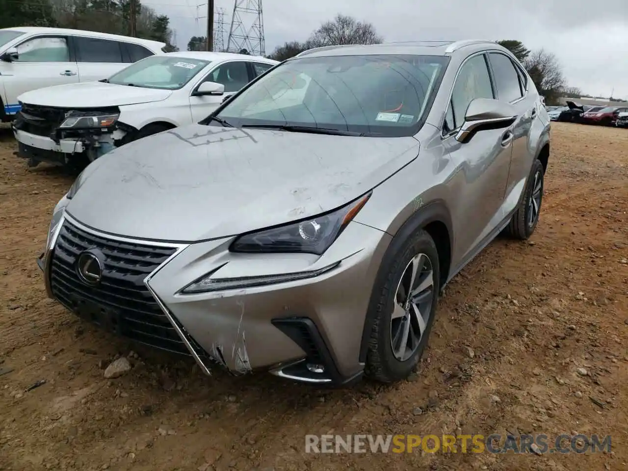 2 Photograph of a damaged car JTJBARBZ1K2214411 LEXUS NX 2019