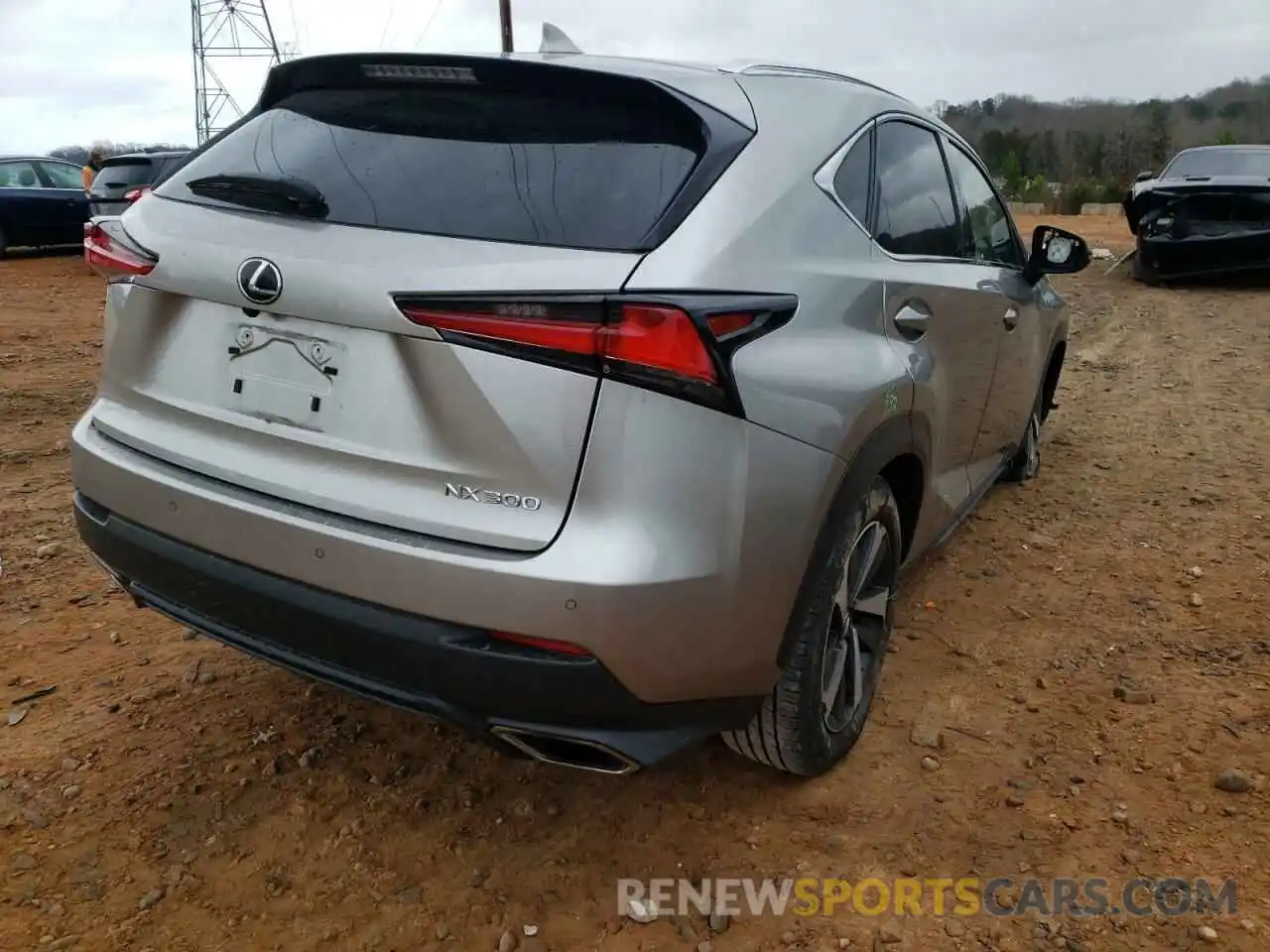 4 Photograph of a damaged car JTJBARBZ1K2214411 LEXUS NX 2019