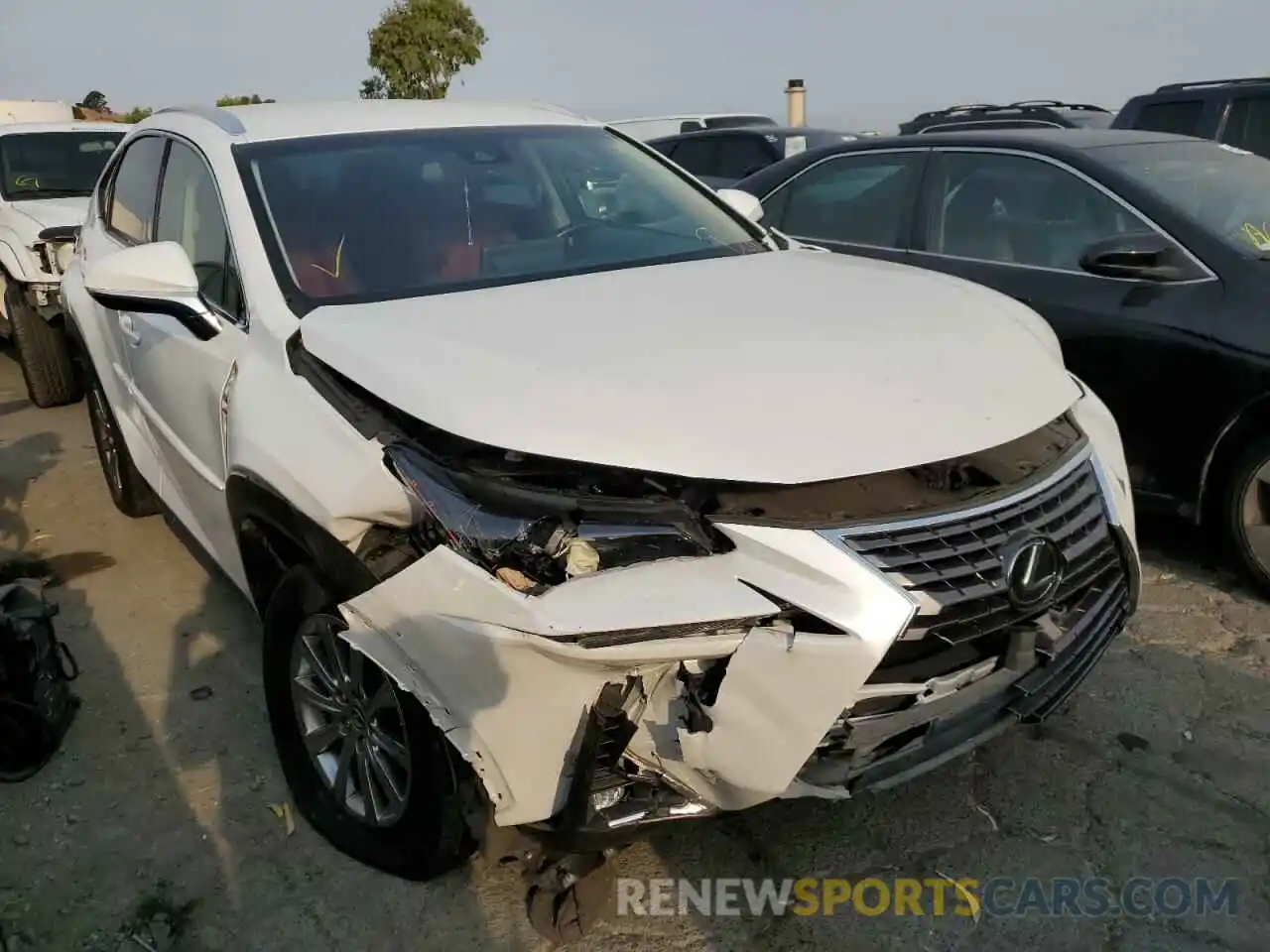 1 Photograph of a damaged car JTJBARBZ1K2215493 LEXUS NX 2019