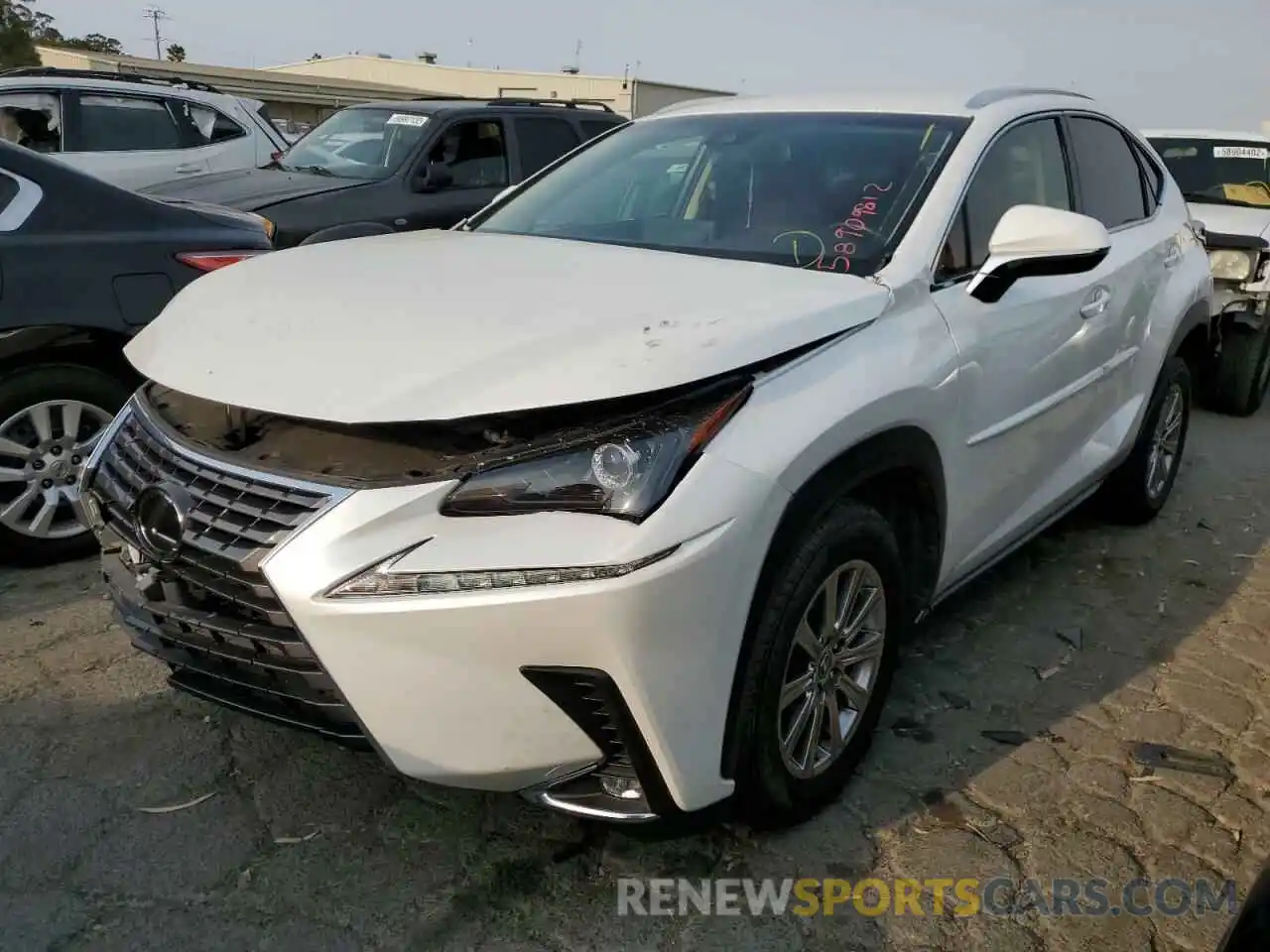 2 Photograph of a damaged car JTJBARBZ1K2215493 LEXUS NX 2019