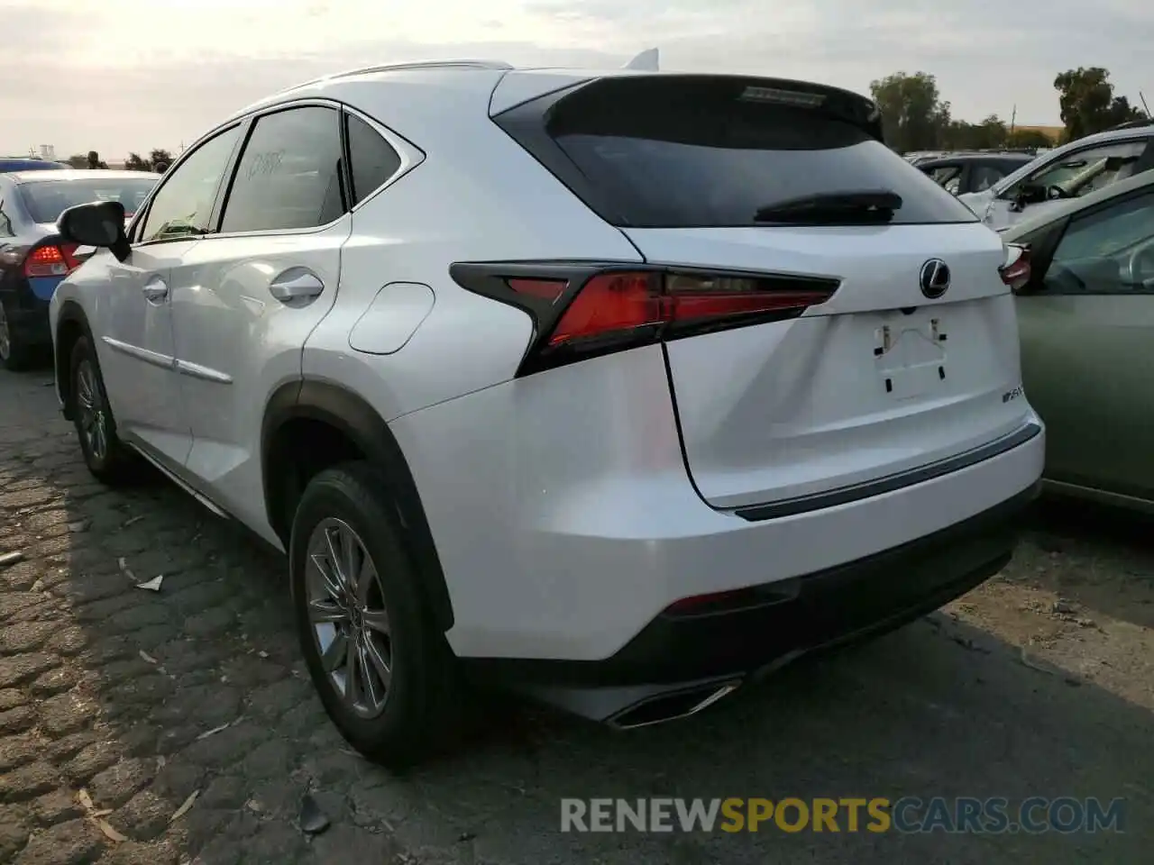 3 Photograph of a damaged car JTJBARBZ1K2215493 LEXUS NX 2019