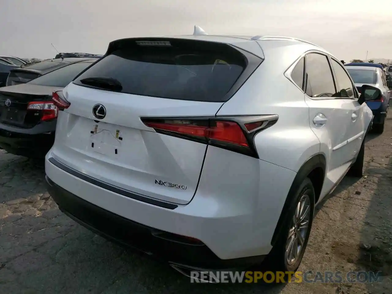 4 Photograph of a damaged car JTJBARBZ1K2215493 LEXUS NX 2019