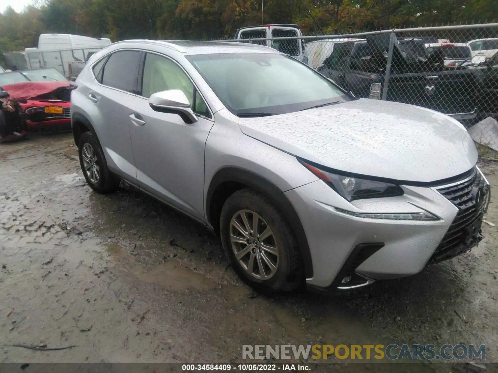 1 Фотография поврежденного автомобиля JTJBARBZ1K2217390 LEXUS NX 2019