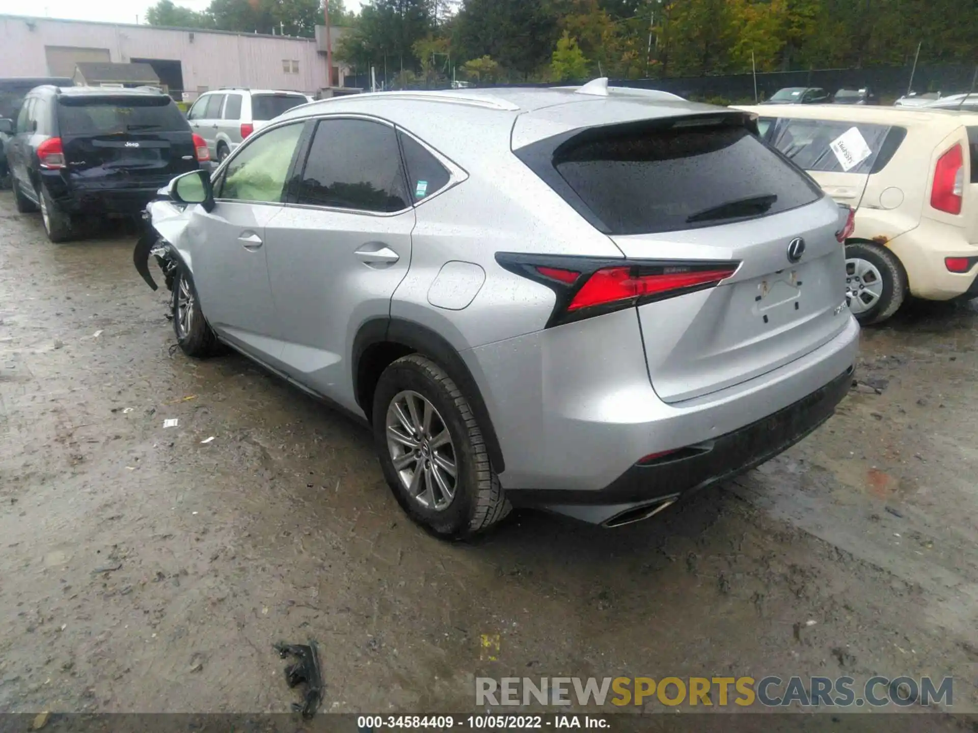 3 Фотография поврежденного автомобиля JTJBARBZ1K2217390 LEXUS NX 2019