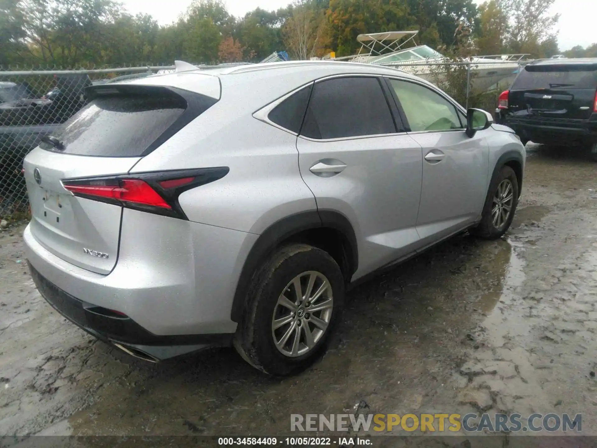 4 Фотография поврежденного автомобиля JTJBARBZ1K2217390 LEXUS NX 2019