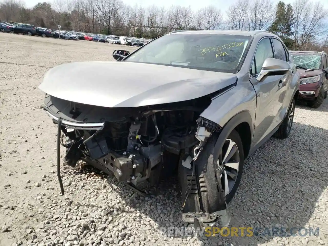 2 Photograph of a damaged car JTJBARBZ2K2179085 LEXUS NX 2019