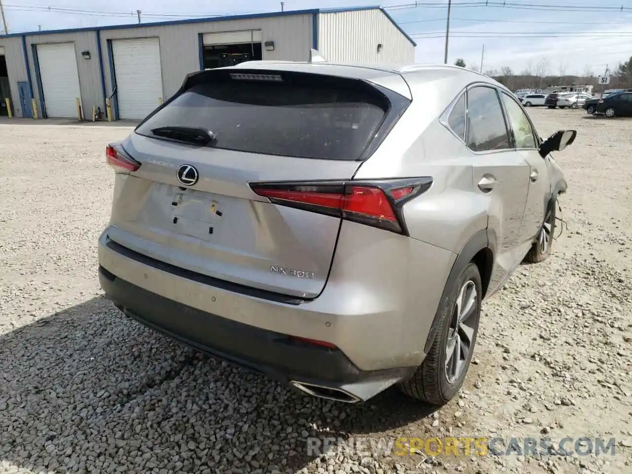 4 Photograph of a damaged car JTJBARBZ2K2179085 LEXUS NX 2019