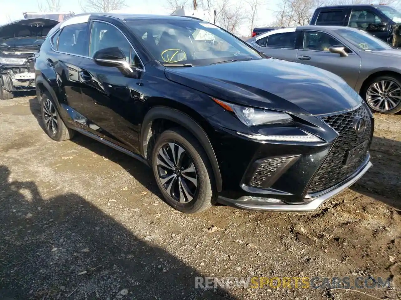 1 Photograph of a damaged car JTJBARBZ2K2180642 LEXUS NX 2019