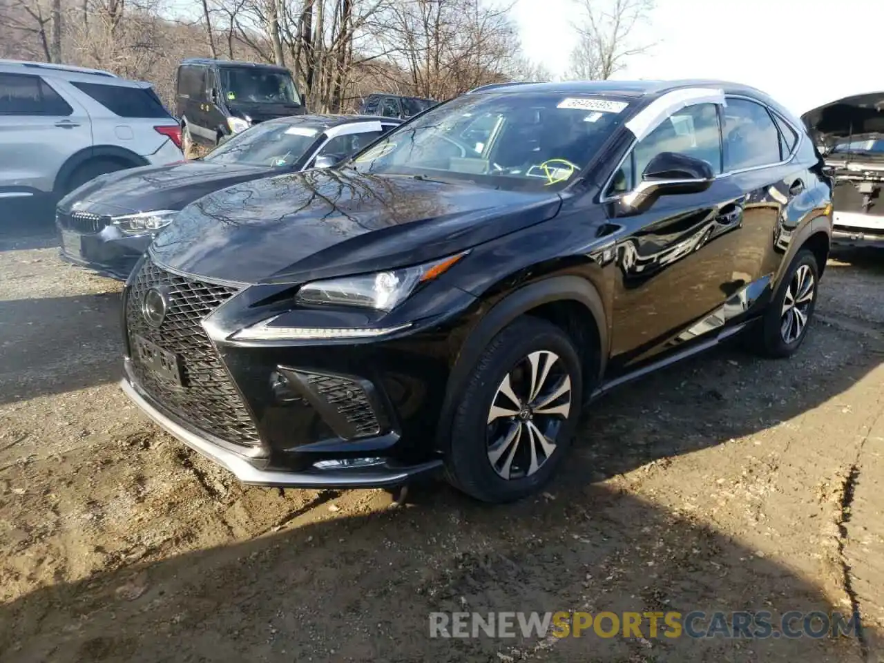 2 Фотография поврежденного автомобиля JTJBARBZ2K2180642 LEXUS NX 2019