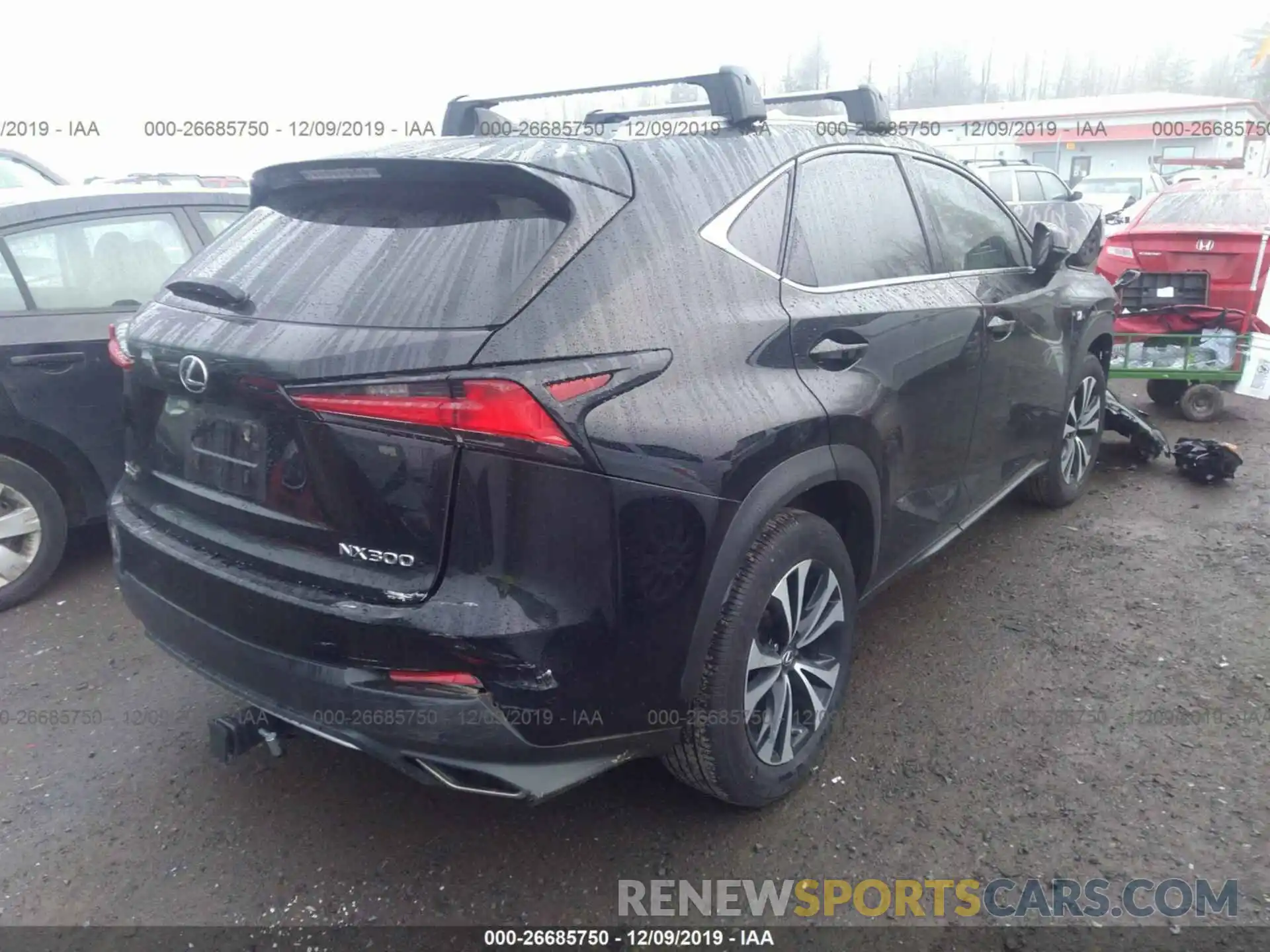 4 Фотография поврежденного автомобиля JTJBARBZ2K2183251 LEXUS NX 2019