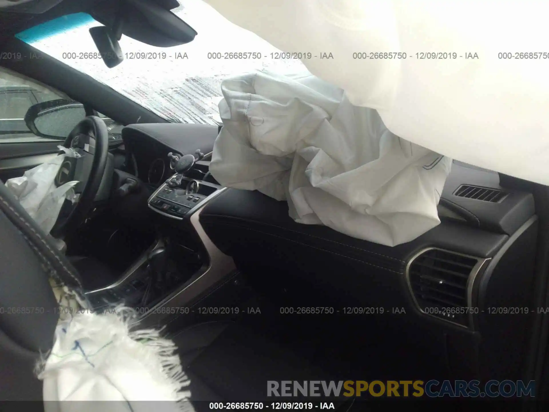 5 Photograph of a damaged car JTJBARBZ2K2183251 LEXUS NX 2019