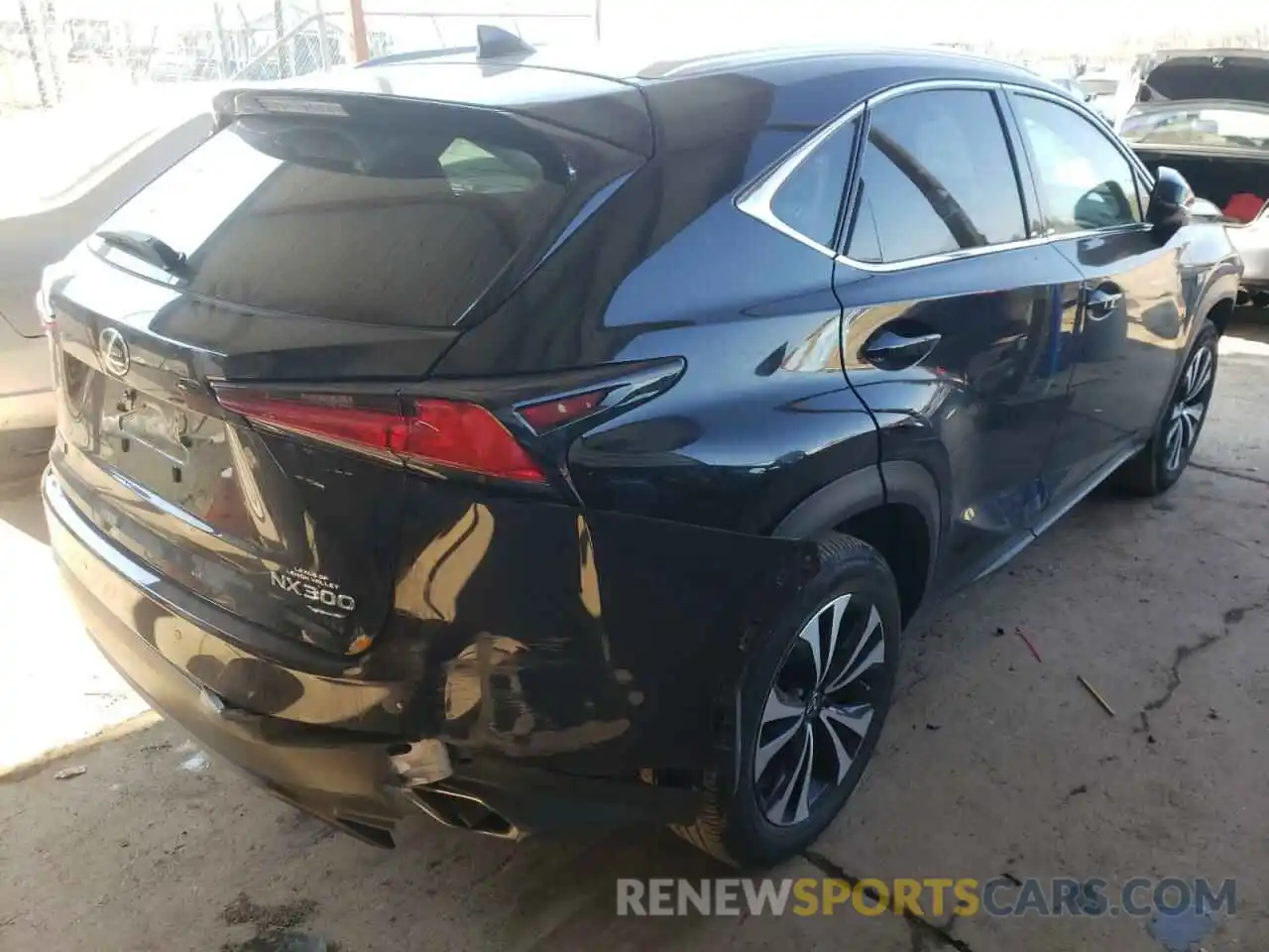 4 Photograph of a damaged car JTJBARBZ2K2183475 LEXUS NX 2019