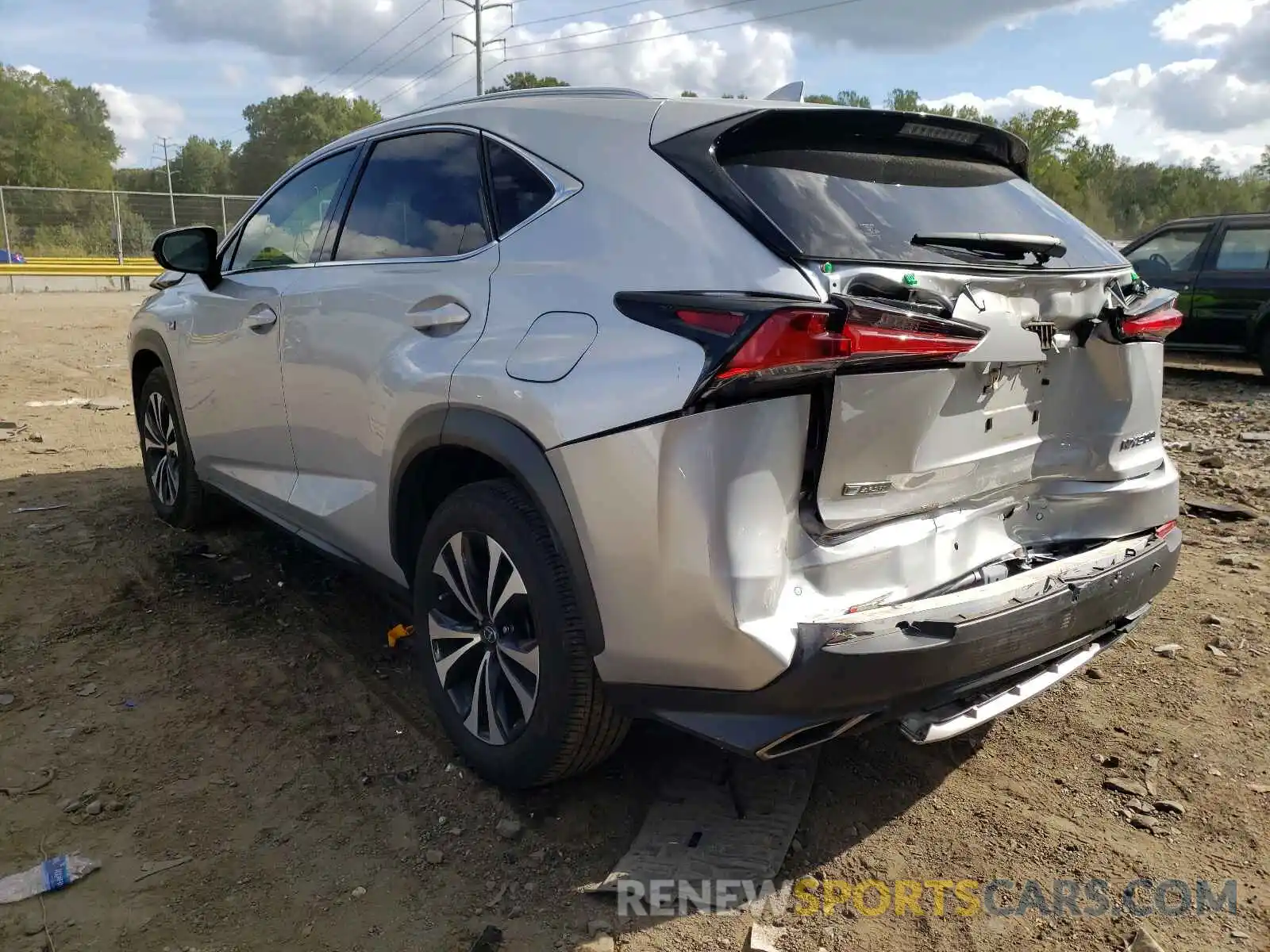 3 Photograph of a damaged car JTJBARBZ2K2187283 LEXUS NX 2019