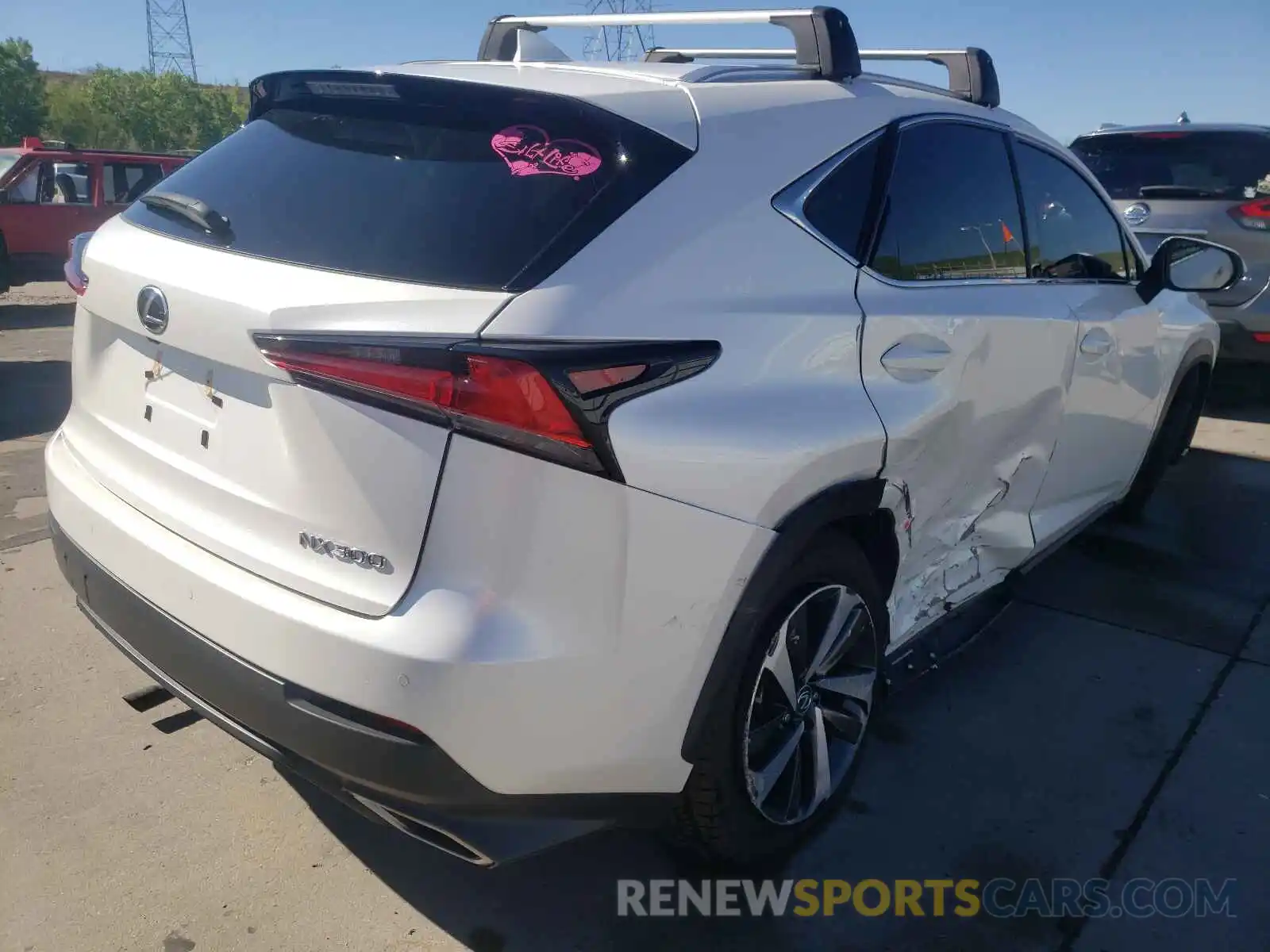 4 Photograph of a damaged car JTJBARBZ2K2188112 LEXUS NX 2019