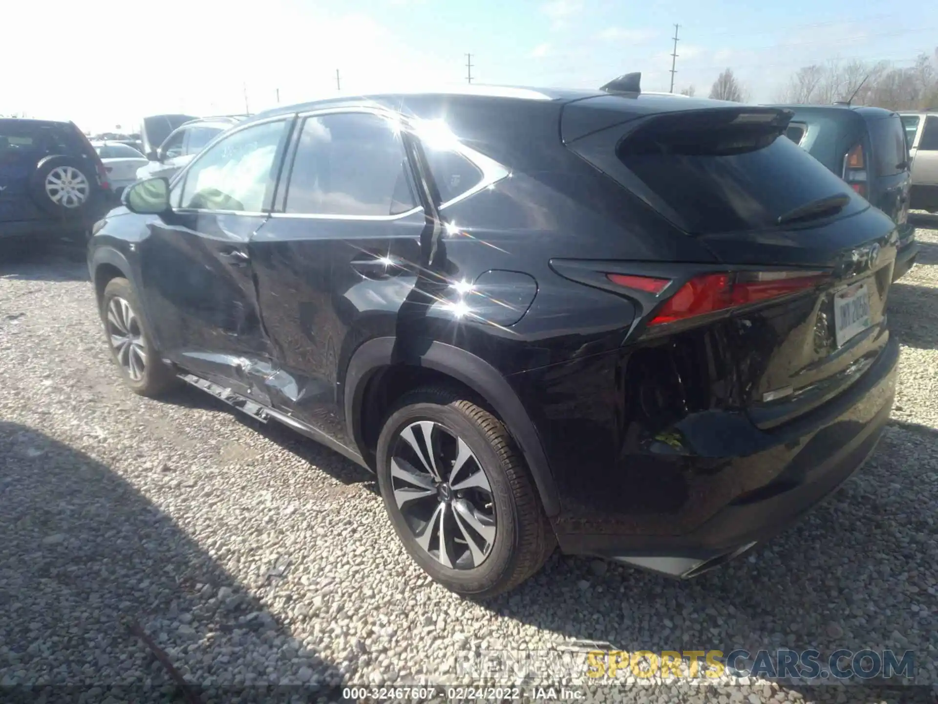 3 Photograph of a damaged car JTJBARBZ2K2189907 LEXUS NX 2019