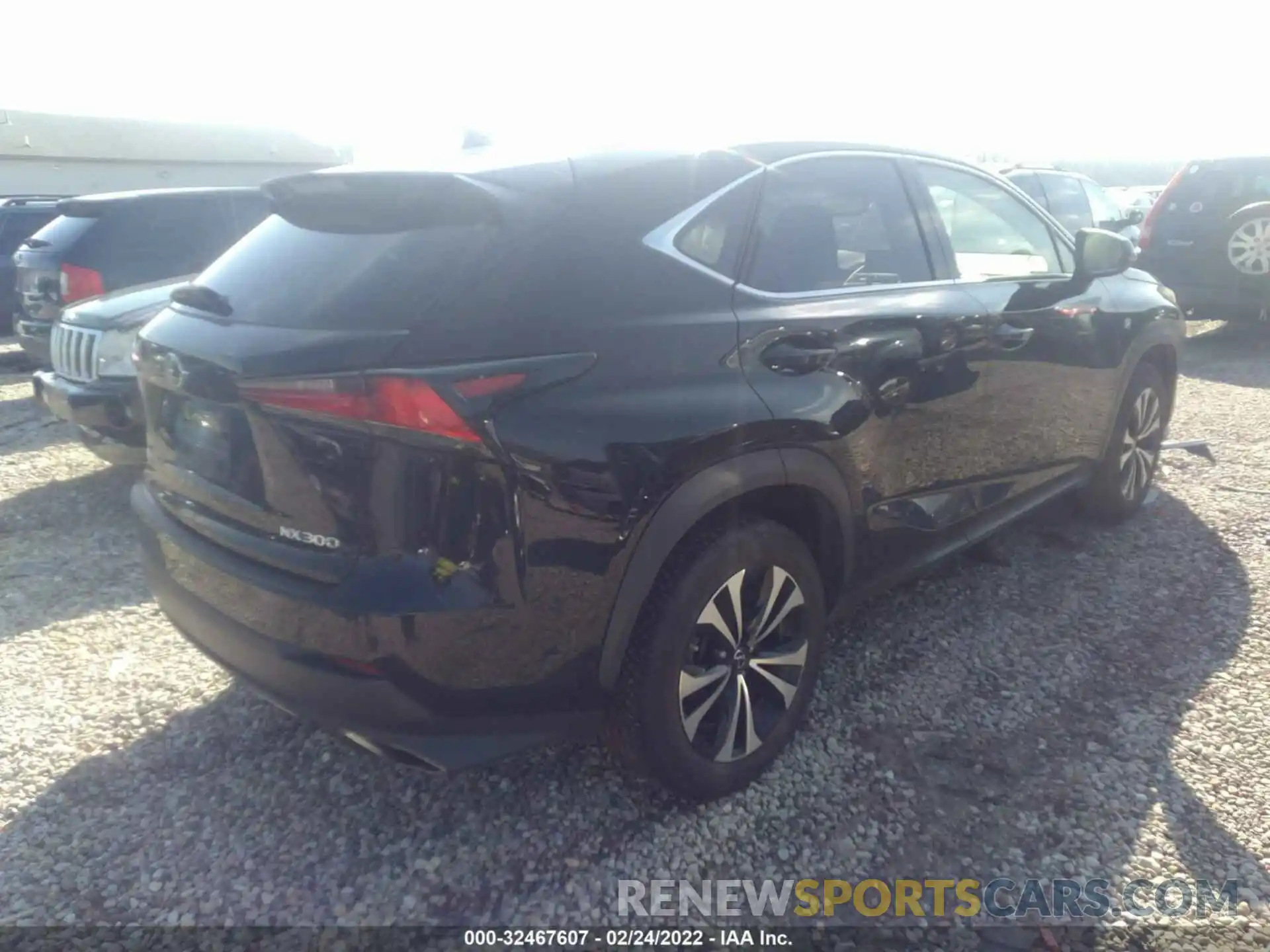 4 Photograph of a damaged car JTJBARBZ2K2189907 LEXUS NX 2019