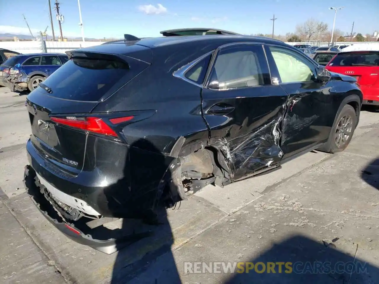 4 Photograph of a damaged car JTJBARBZ2K2190832 LEXUS NX 2019