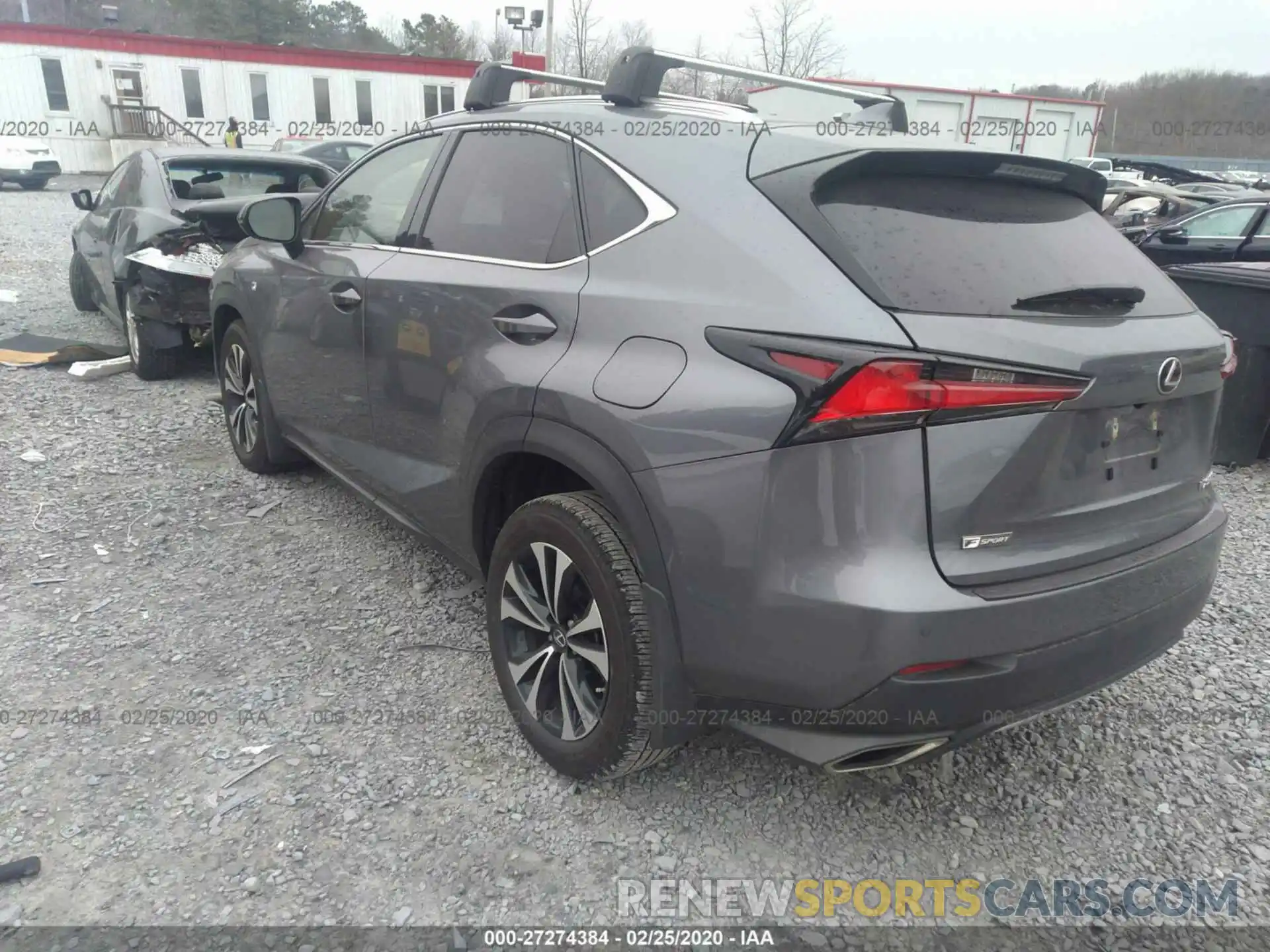 3 Фотография поврежденного автомобиля JTJBARBZ2K2192239 LEXUS NX 2019