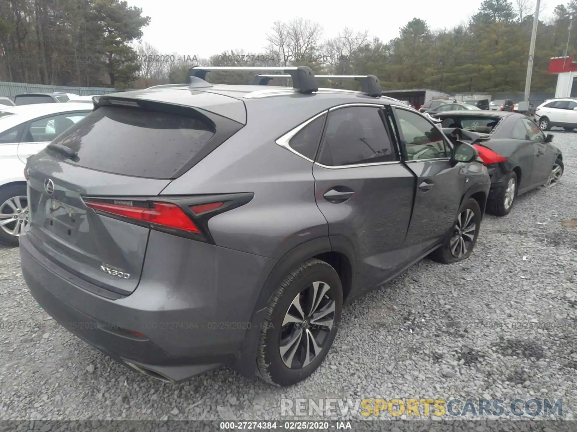 4 Фотография поврежденного автомобиля JTJBARBZ2K2192239 LEXUS NX 2019