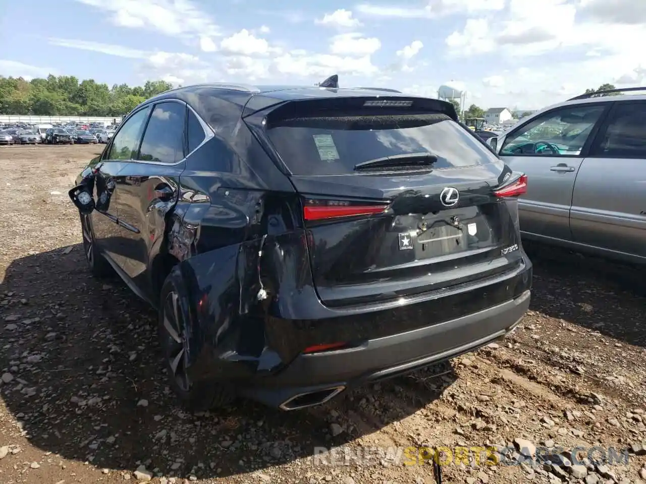 3 Photograph of a damaged car JTJBARBZ2K2194590 LEXUS NX 2019