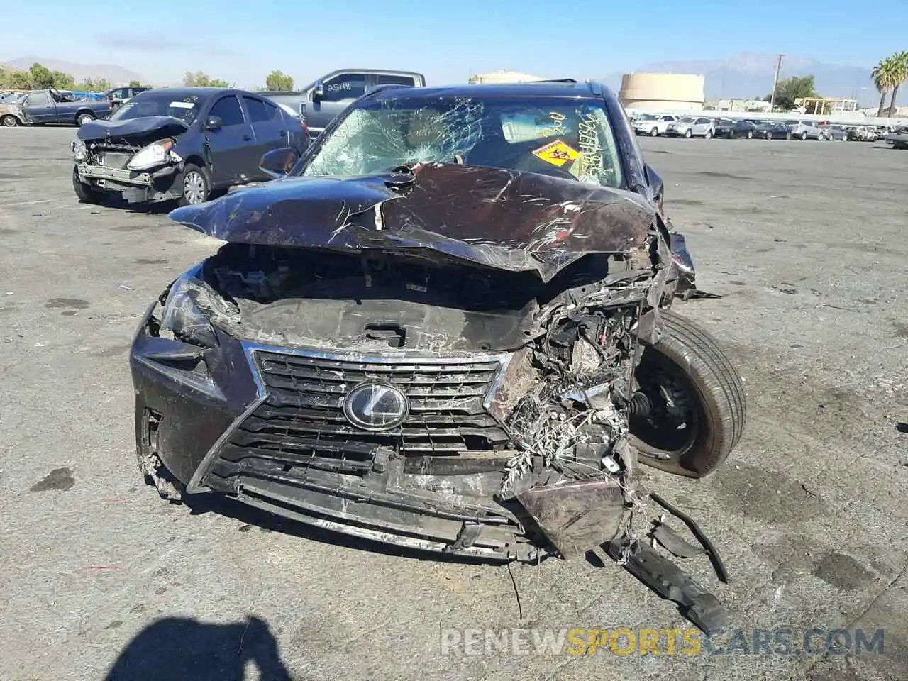 9 Photograph of a damaged car JTJBARBZ2K2195612 LEXUS NX 2019