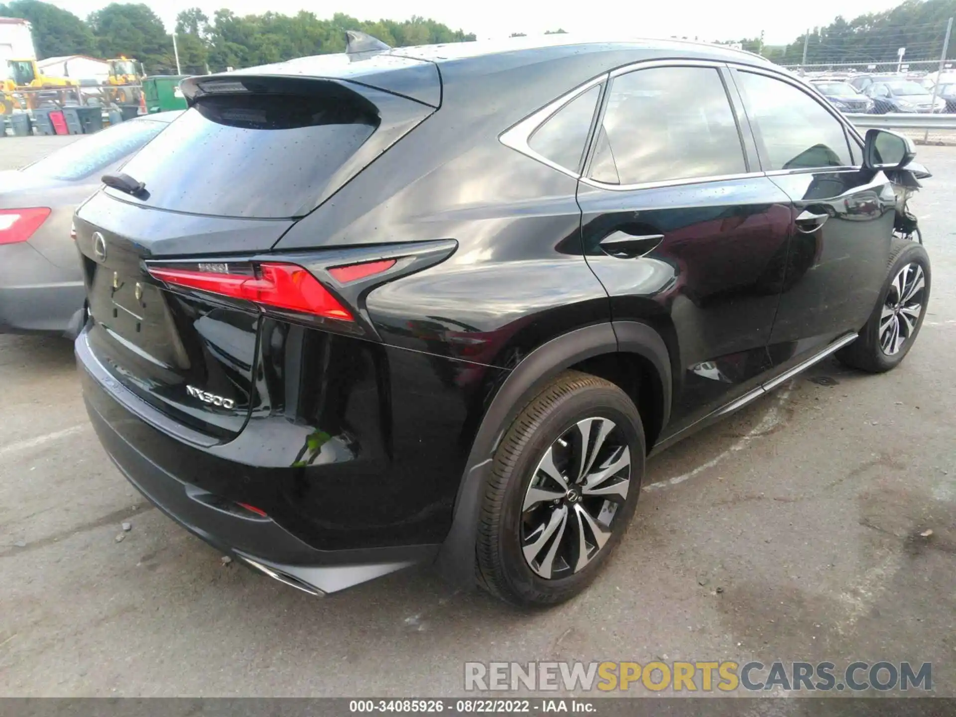 4 Фотография поврежденного автомобиля JTJBARBZ2K2199014 LEXUS NX 2019