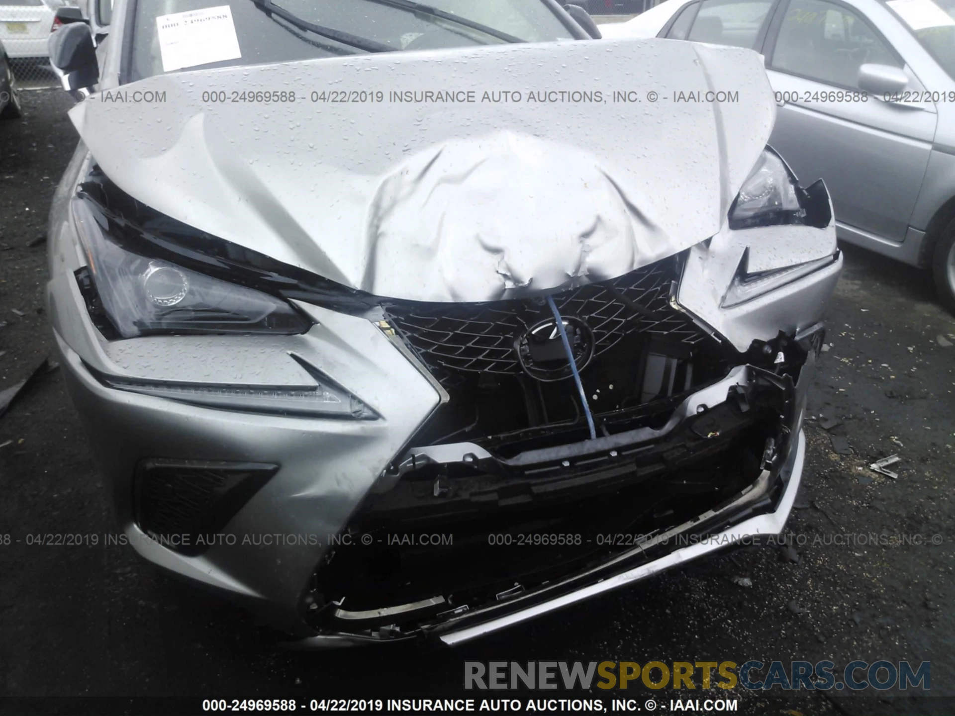 6 Photograph of a damaged car JTJBARBZ2K2203319 LEXUS NX 2019