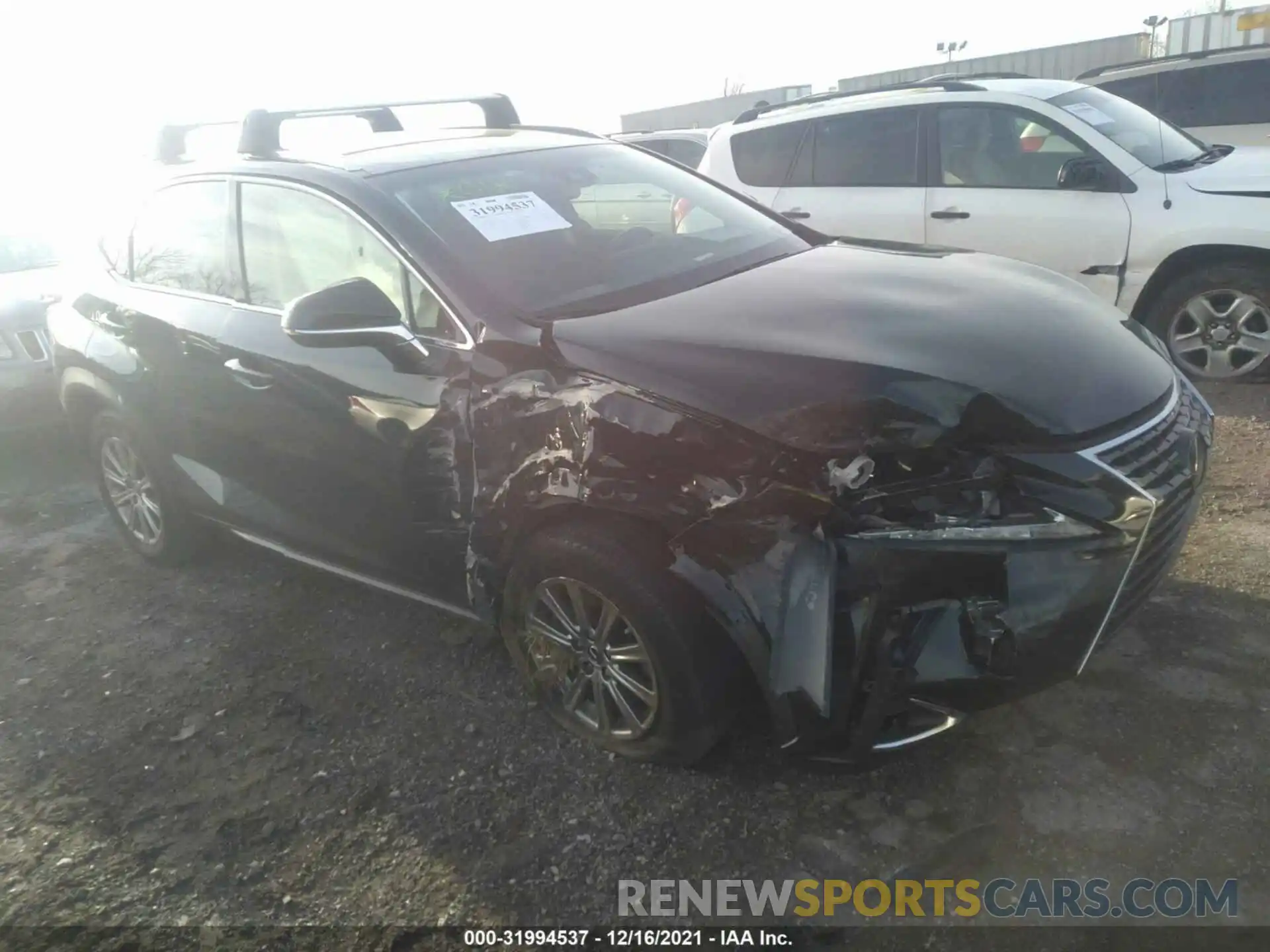 1 Photograph of a damaged car JTJBARBZ2K2203837 LEXUS NX 2019