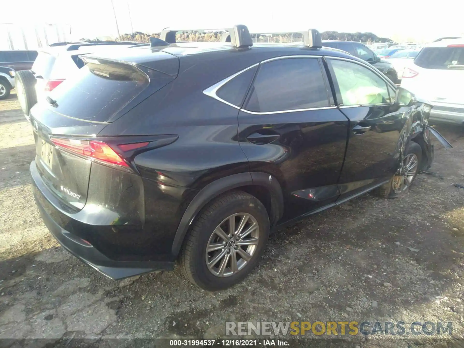 4 Фотография поврежденного автомобиля JTJBARBZ2K2203837 LEXUS NX 2019