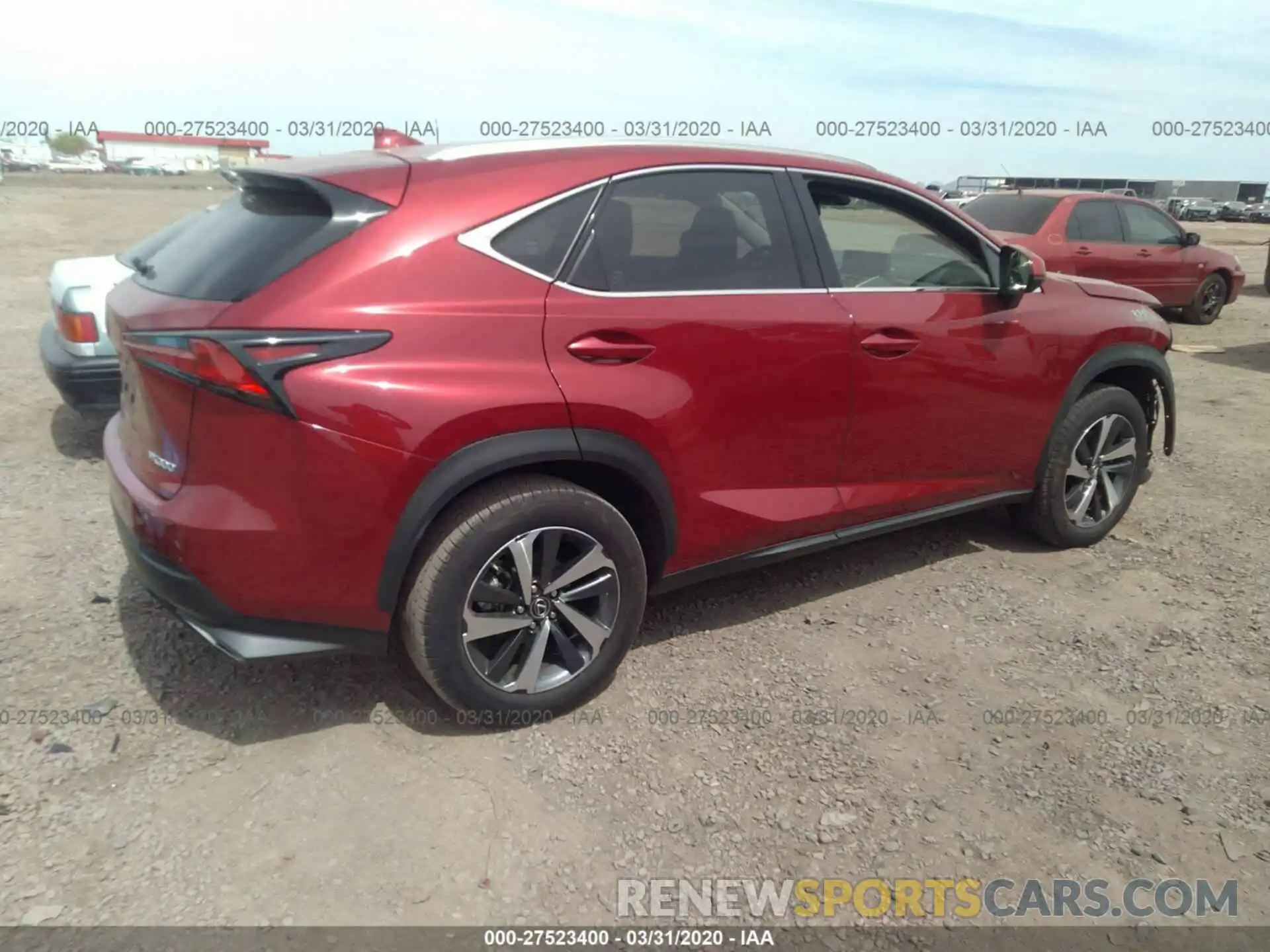 4 Photograph of a damaged car JTJBARBZ2K2204745 LEXUS NX 2019