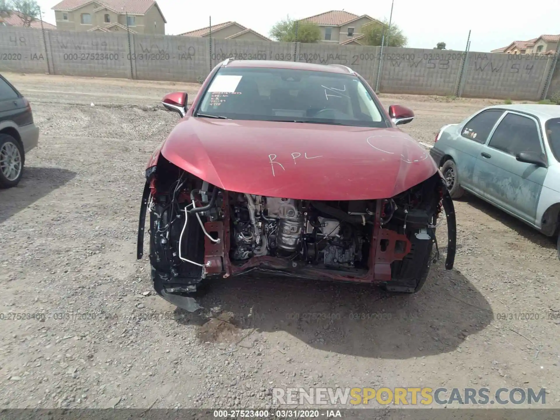 6 Photograph of a damaged car JTJBARBZ2K2204745 LEXUS NX 2019