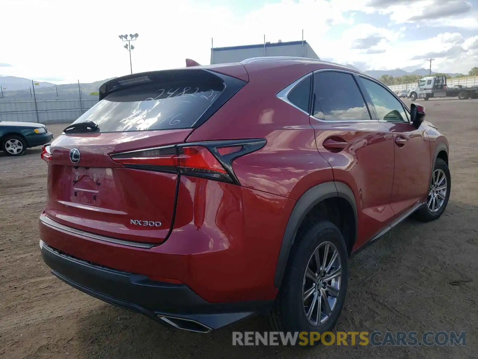 4 Photograph of a damaged car JTJBARBZ2K2207757 LEXUS NX 2019