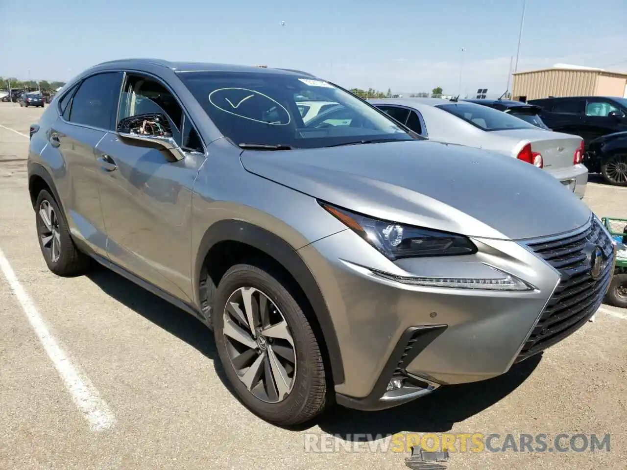 1 Photograph of a damaged car JTJBARBZ2K2209850 LEXUS NX 2019