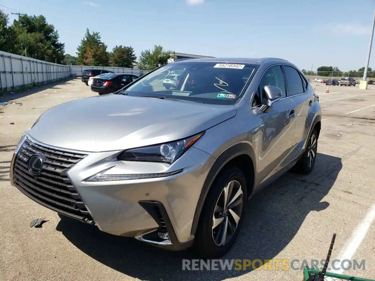 2 Photograph of a damaged car JTJBARBZ2K2209850 LEXUS NX 2019