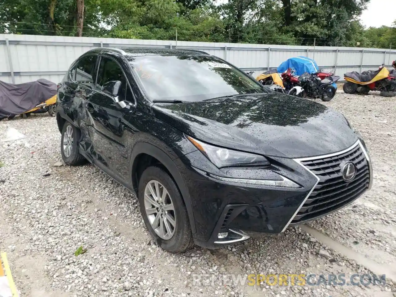 1 Photograph of a damaged car JTJBARBZ2K2212201 LEXUS NX 2019