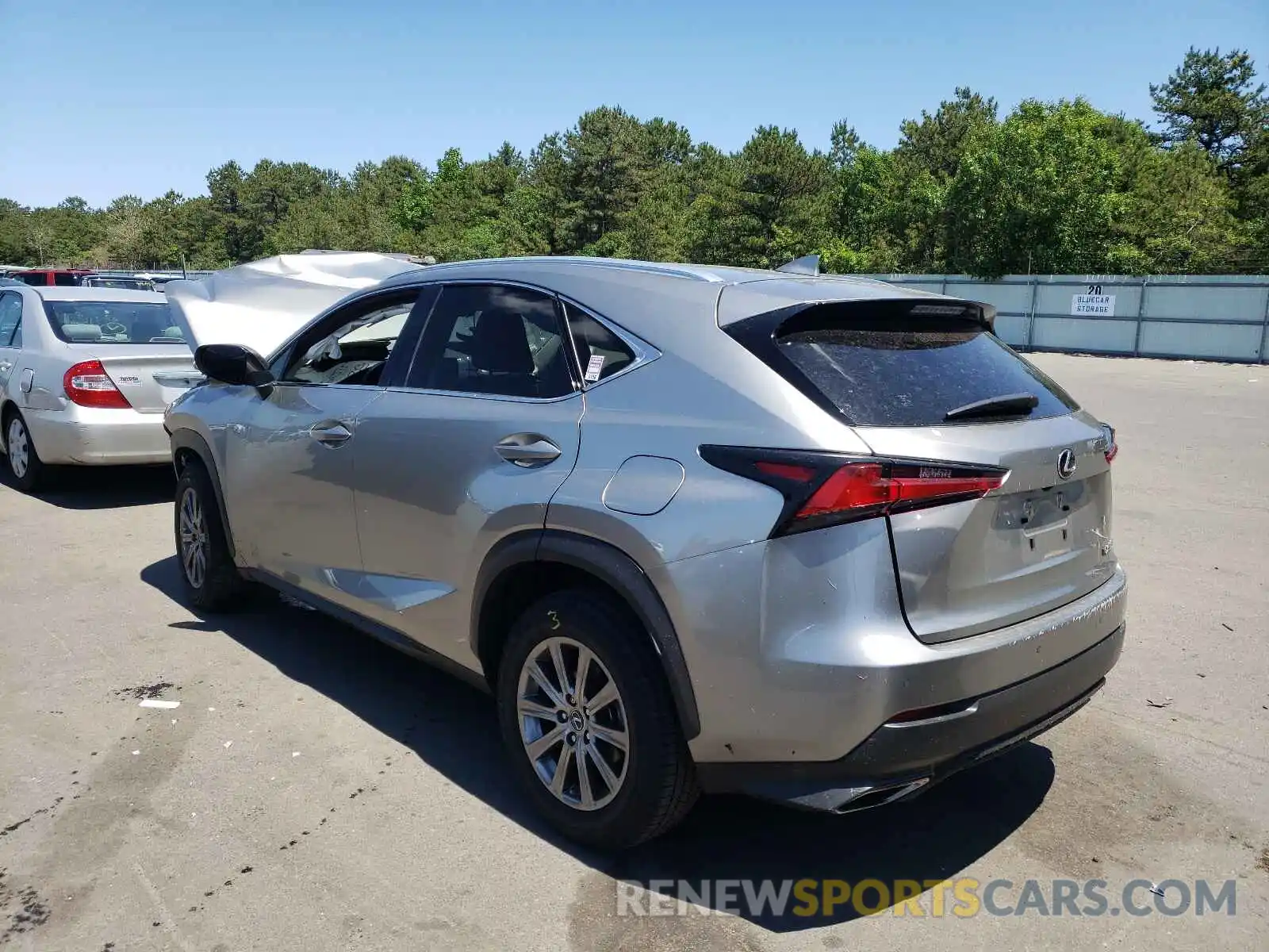 3 Photograph of a damaged car JTJBARBZ2K2217205 LEXUS NX 2019