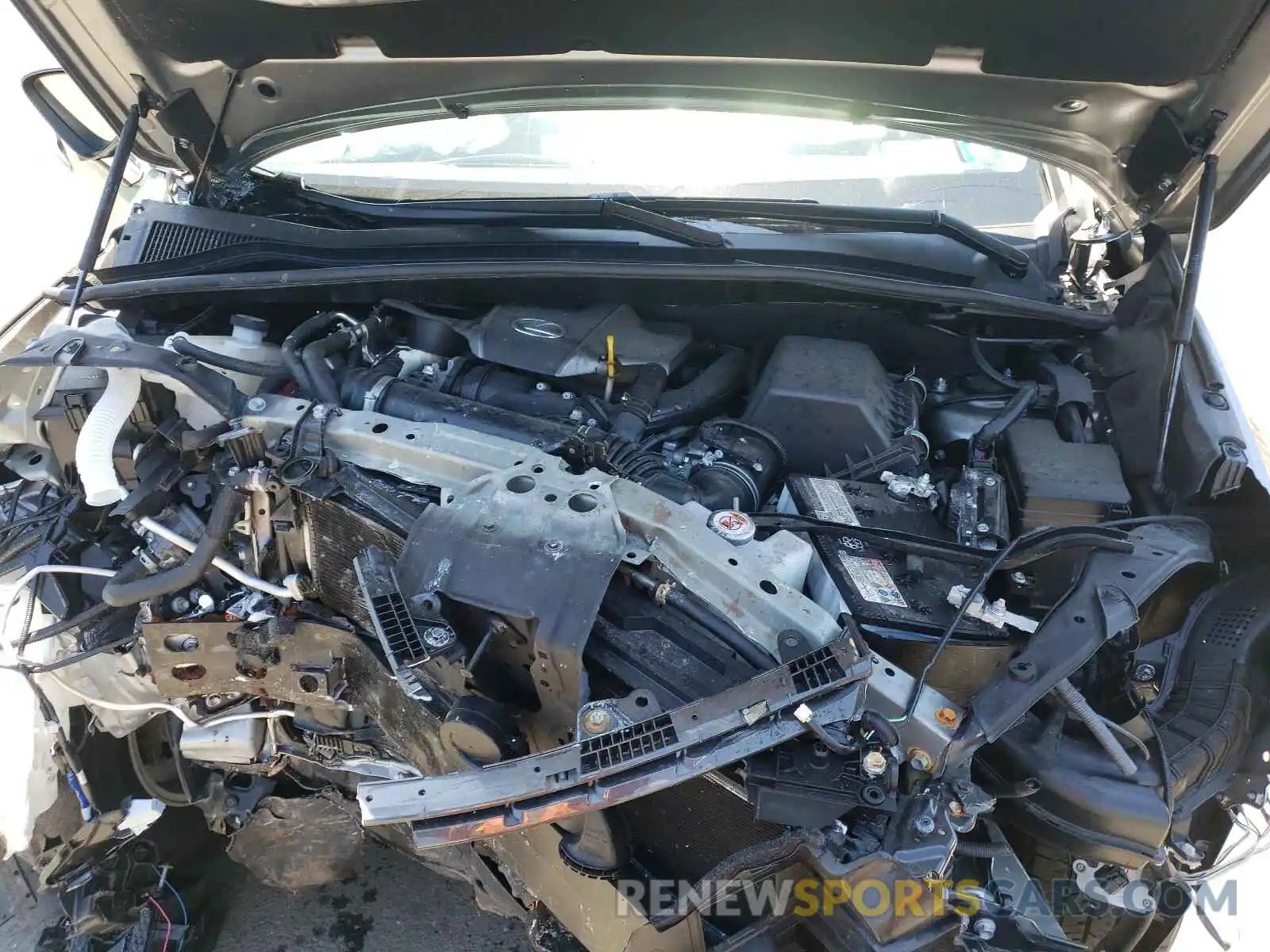 7 Photograph of a damaged car JTJBARBZ2K2217205 LEXUS NX 2019