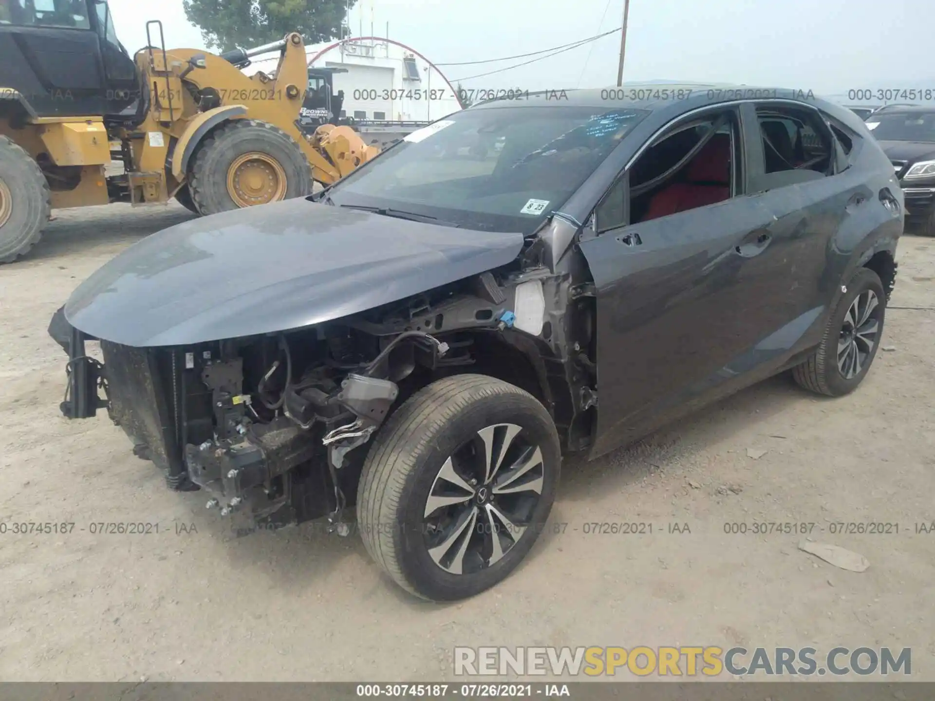 2 Photograph of a damaged car JTJBARBZ3K2182898 LEXUS NX 2019