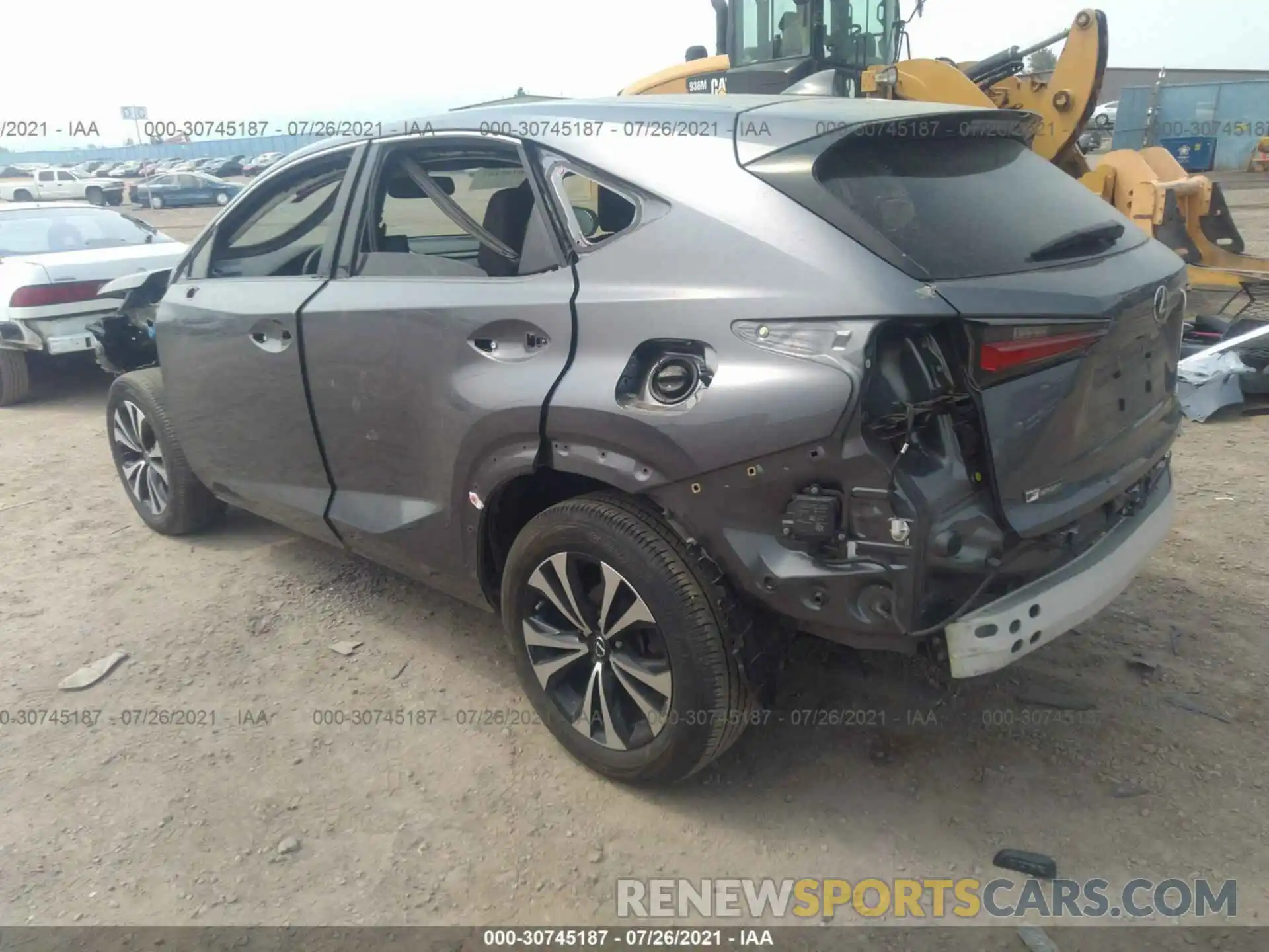 3 Photograph of a damaged car JTJBARBZ3K2182898 LEXUS NX 2019