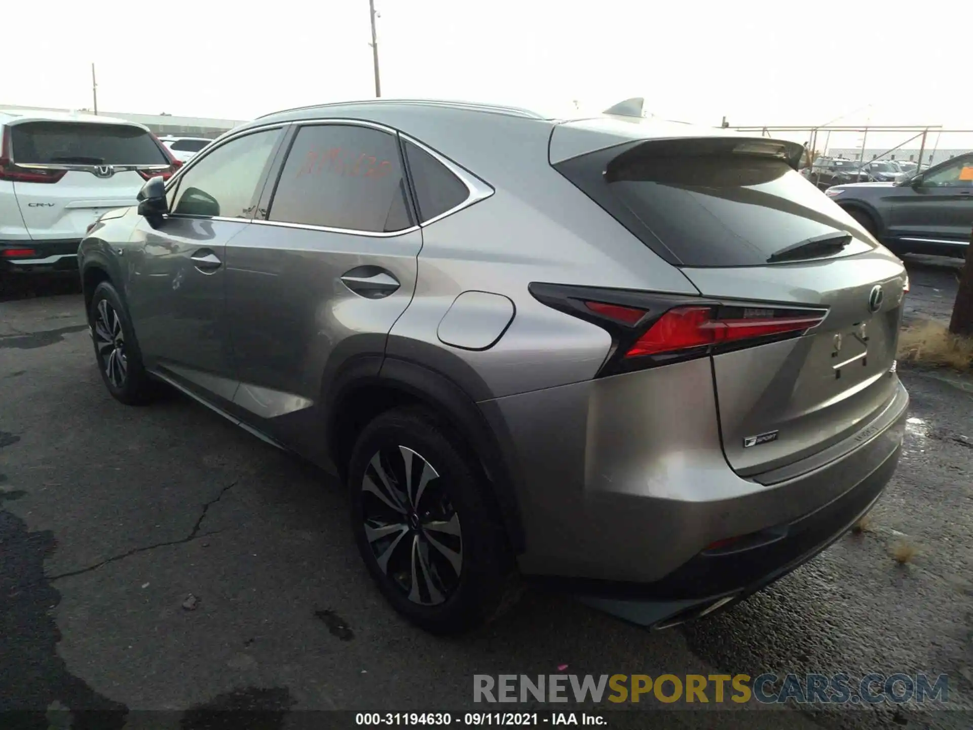 3 Photograph of a damaged car JTJBARBZ3K2183095 LEXUS NX 2019