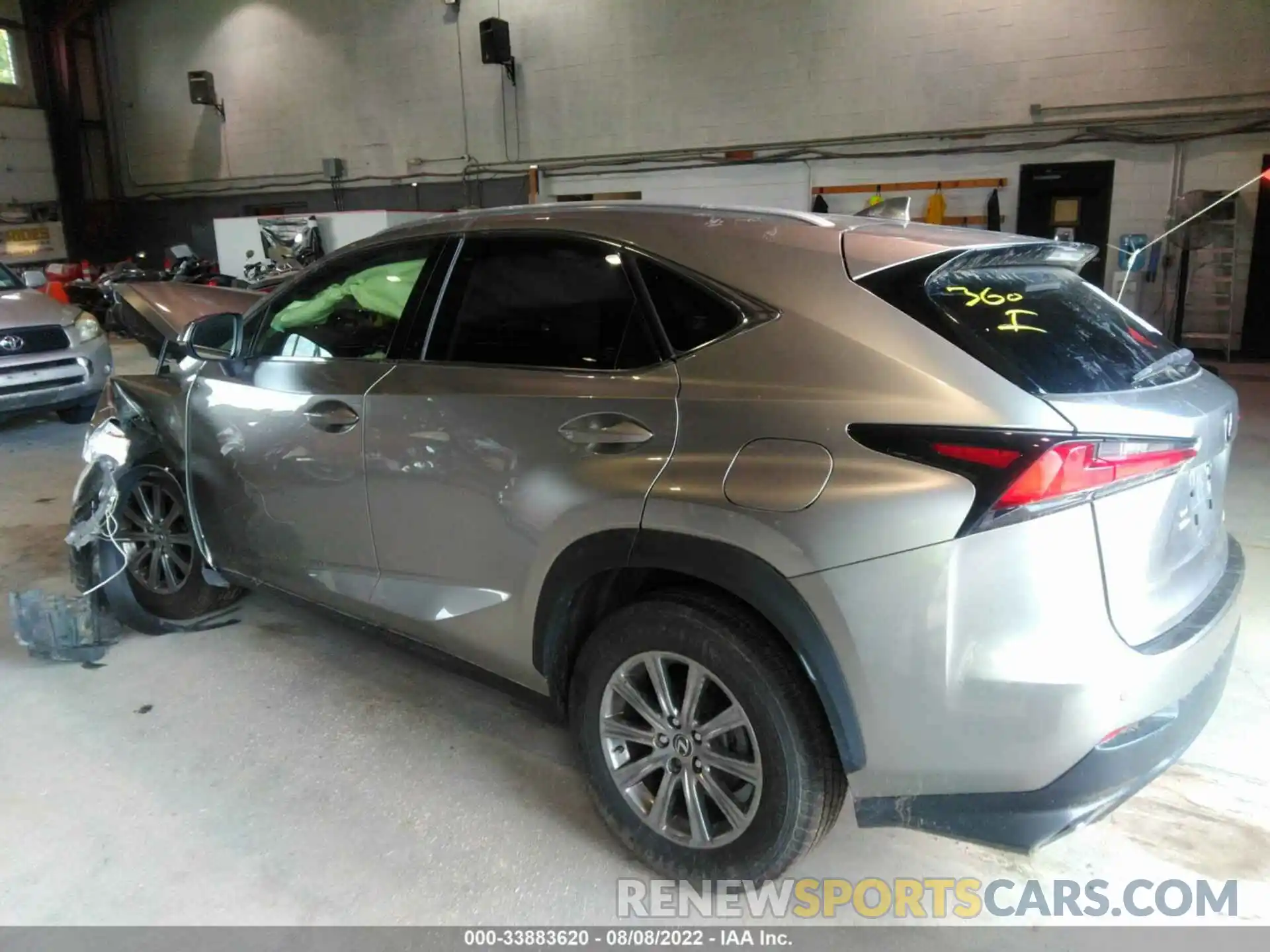 3 Photograph of a damaged car JTJBARBZ3K2184232 LEXUS NX 2019