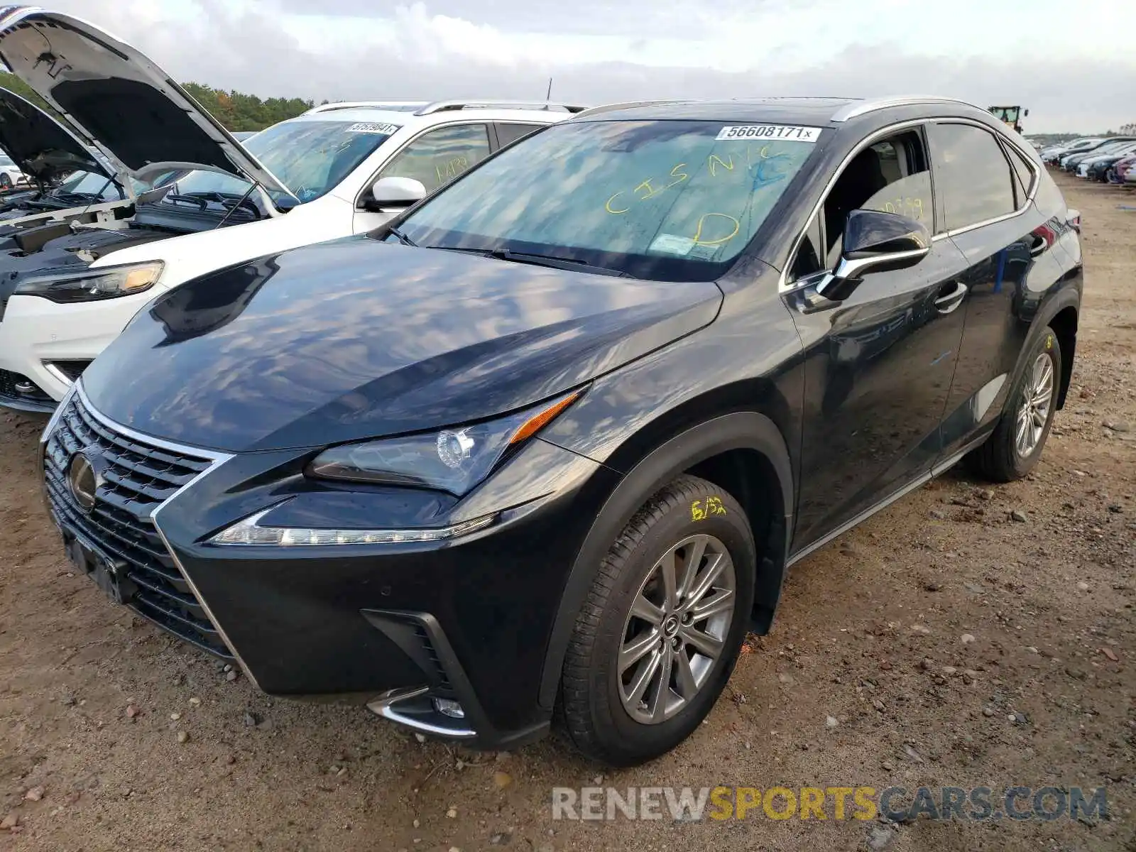 2 Photograph of a damaged car JTJBARBZ3K2185977 LEXUS NX 2019