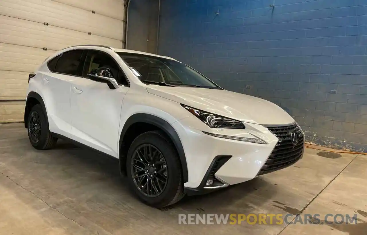 1 Photograph of a damaged car JTJBARBZ3K2186627 LEXUS NX 2019