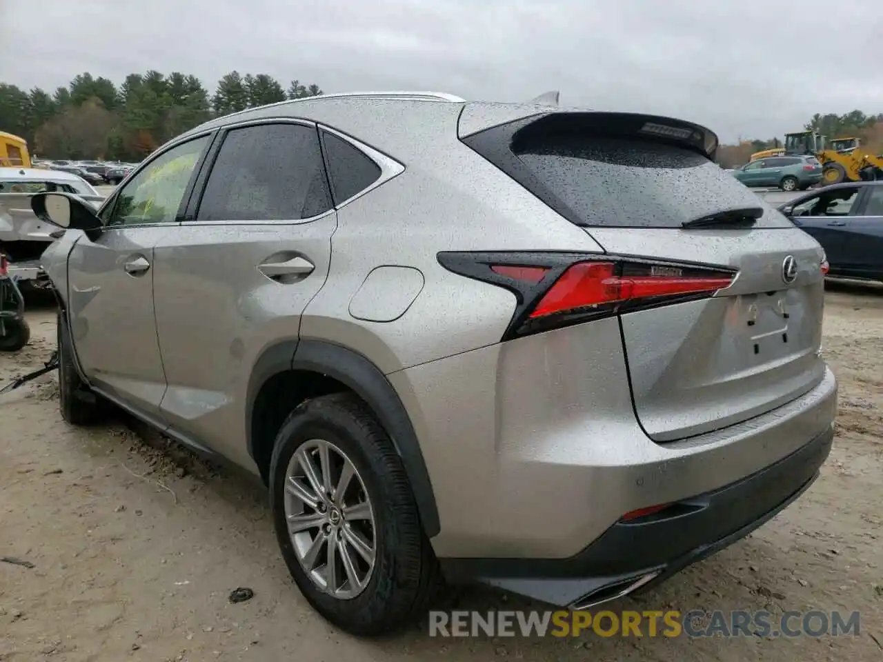 3 Фотография поврежденного автомобиля JTJBARBZ3K2189303 LEXUS NX 2019